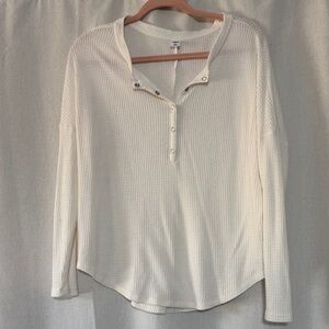 Old Navy half button top
